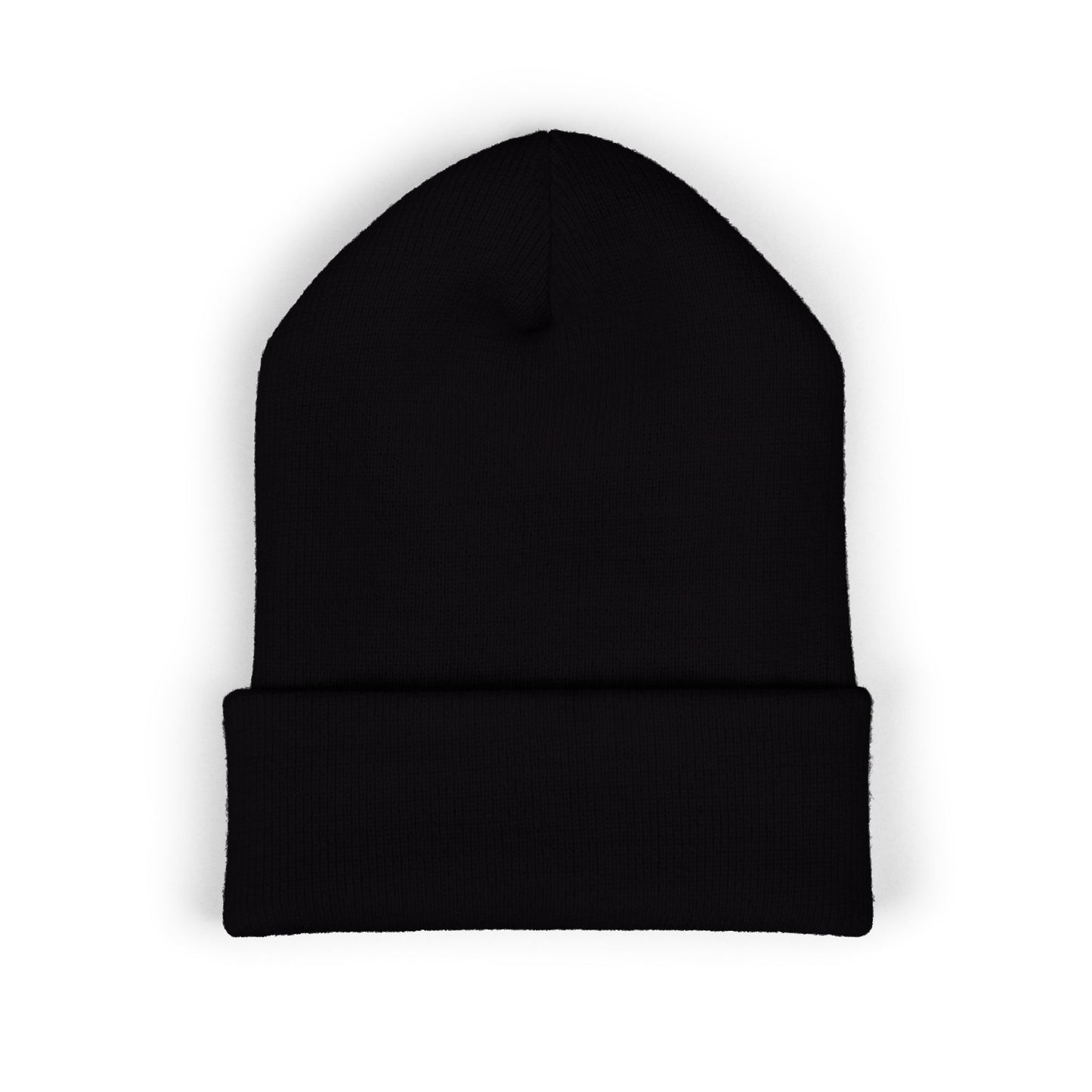 Cuffed Embroidery Beanie