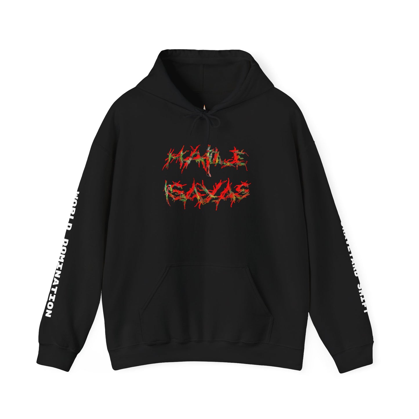 World Domination Hoodie — 'Make It Happen' Haile Isayas Streetwear