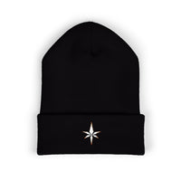 Cuffed Embroidery Beanie